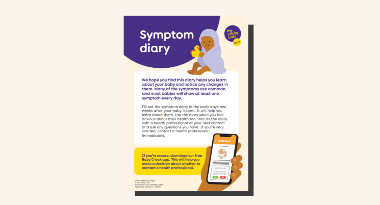 CONI Symptom Diary Banner