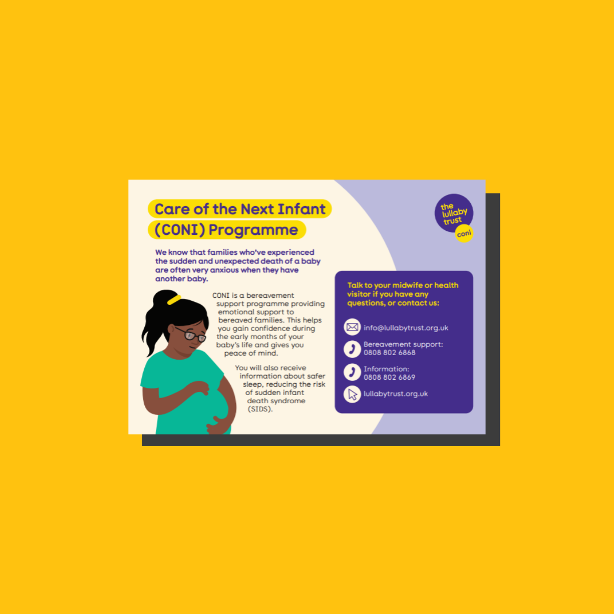 CONI antenatal card