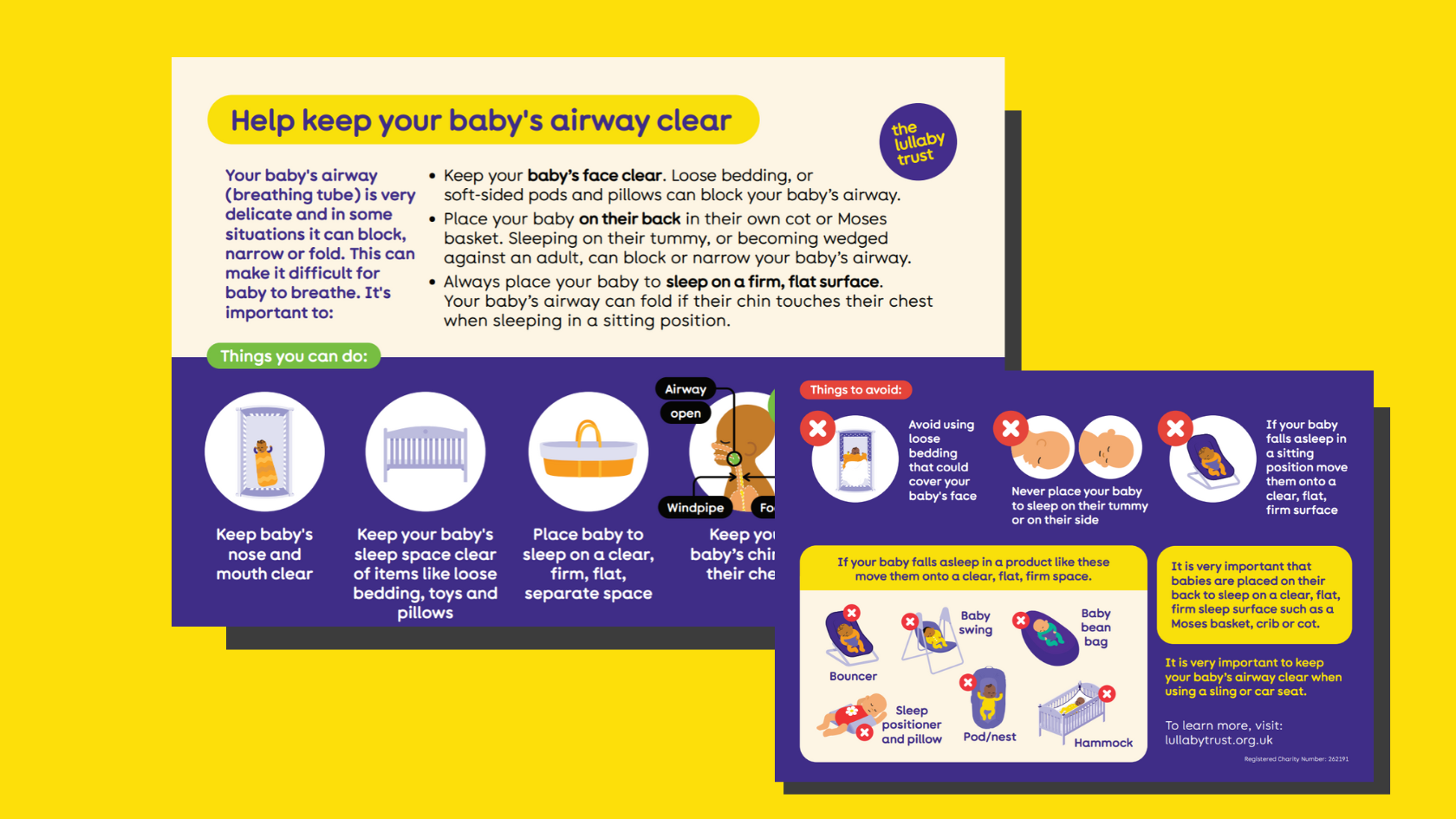 Airways easy read card.