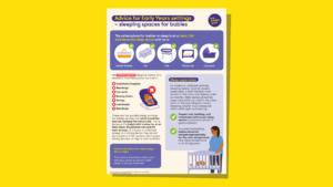 Screenshot of the poster for Early Years settings