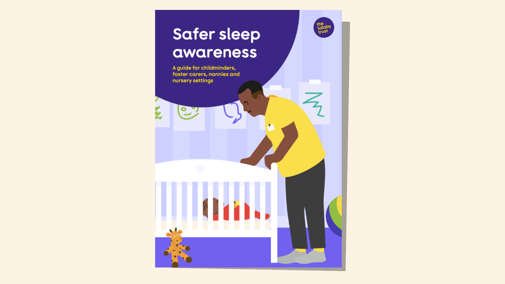 Screenshot of booklet for early years settings