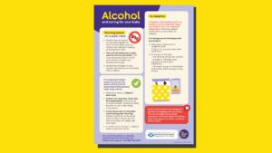 Alcohol guide for Scotland poster