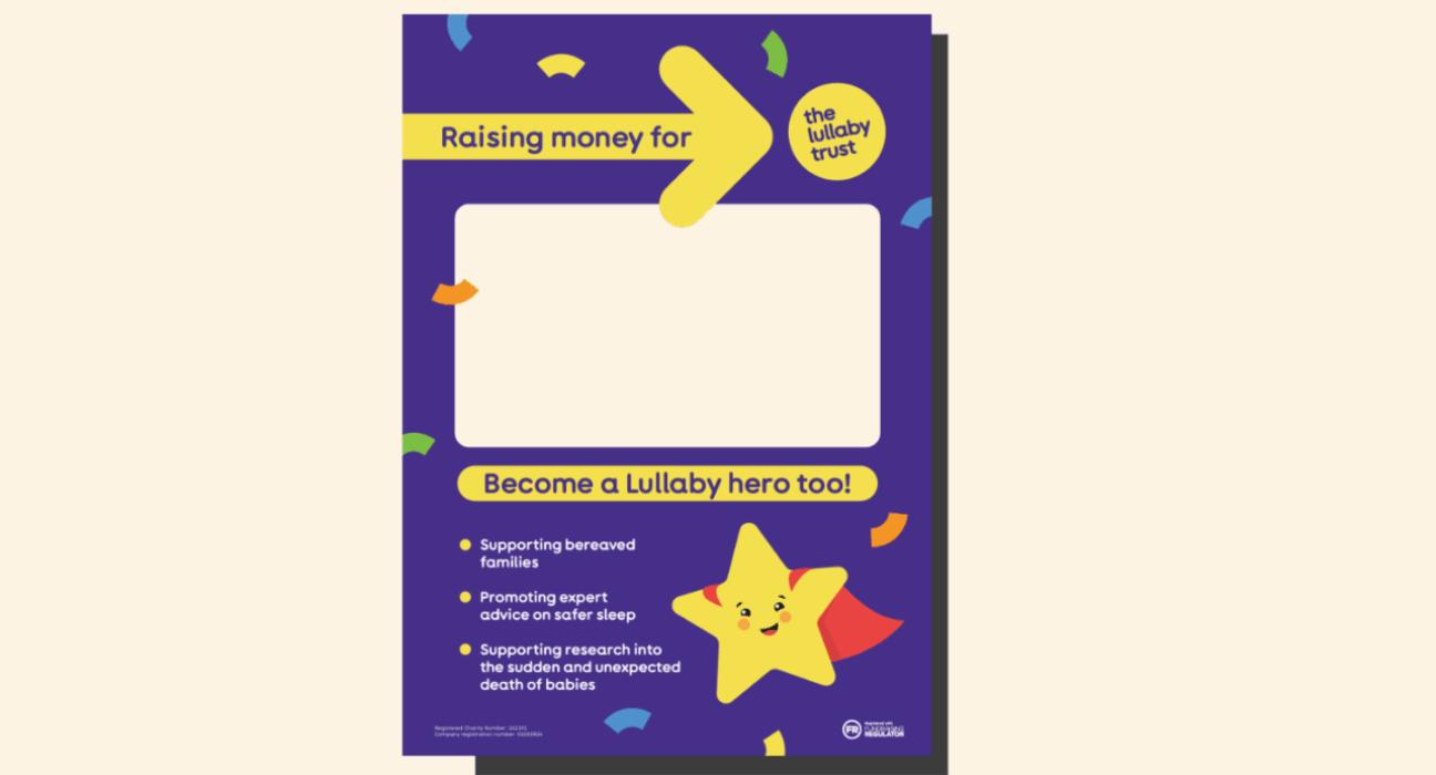 Raising money for poster with empty belly