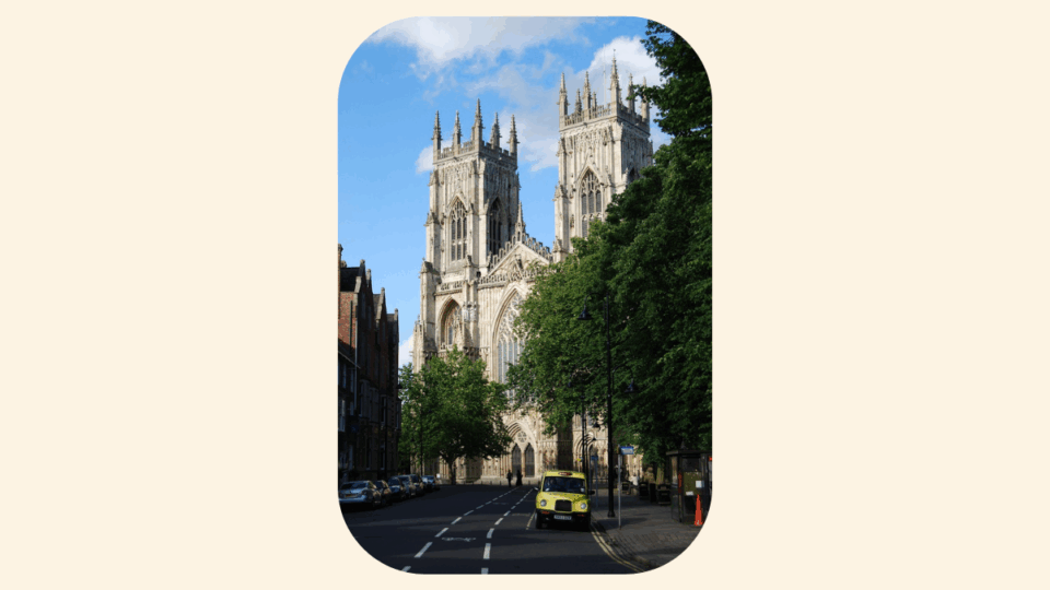 York Minster on a sunny day