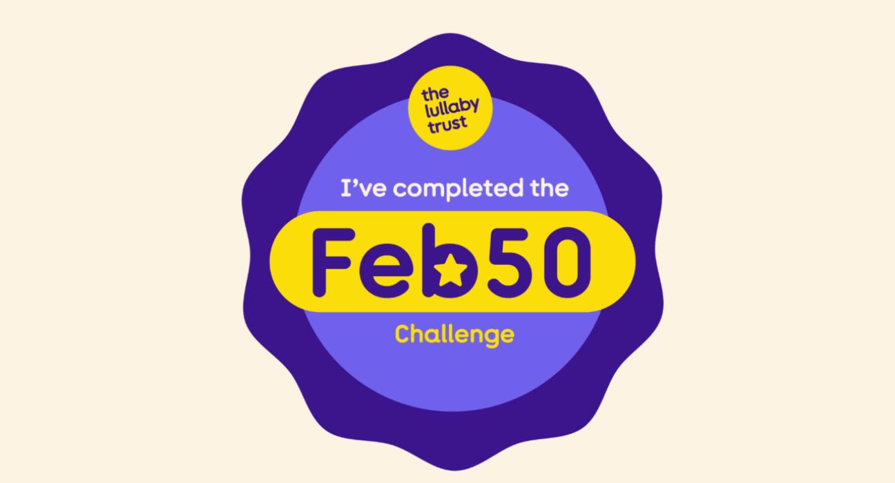 Feb50 badge - I've completed Feb50