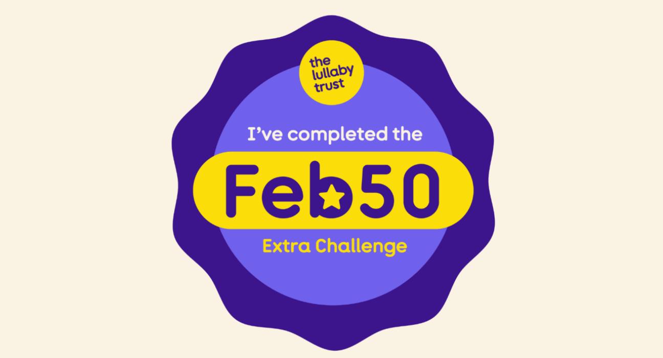 Feb50 badge - Completed feb50 extra