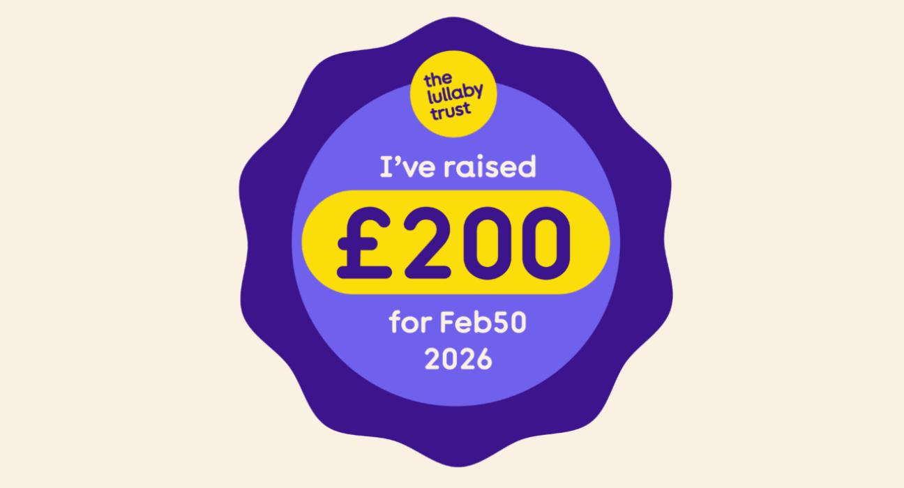 Feb50 Badge - I've raised £200