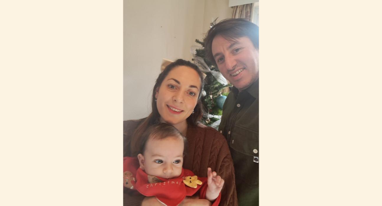 Layla, Patrick and Oscar smiling at the camera.