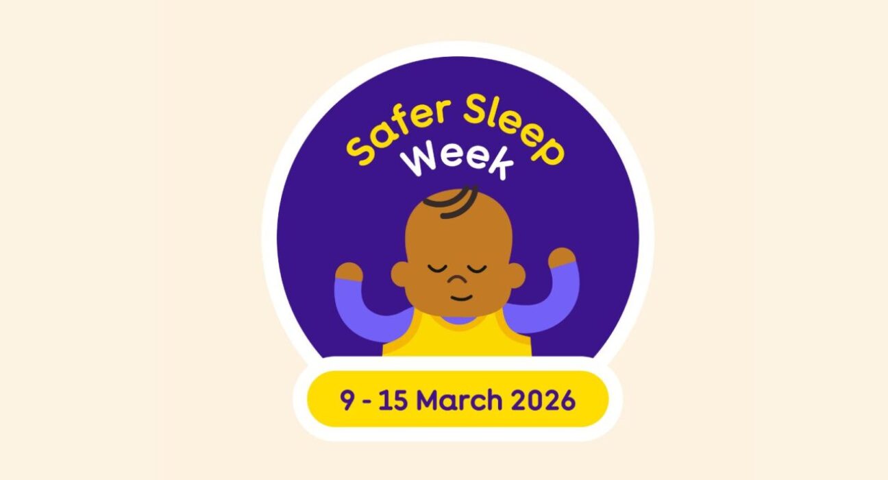 Safer Sleep Week logo with, '9-15 March 2026' written underneath