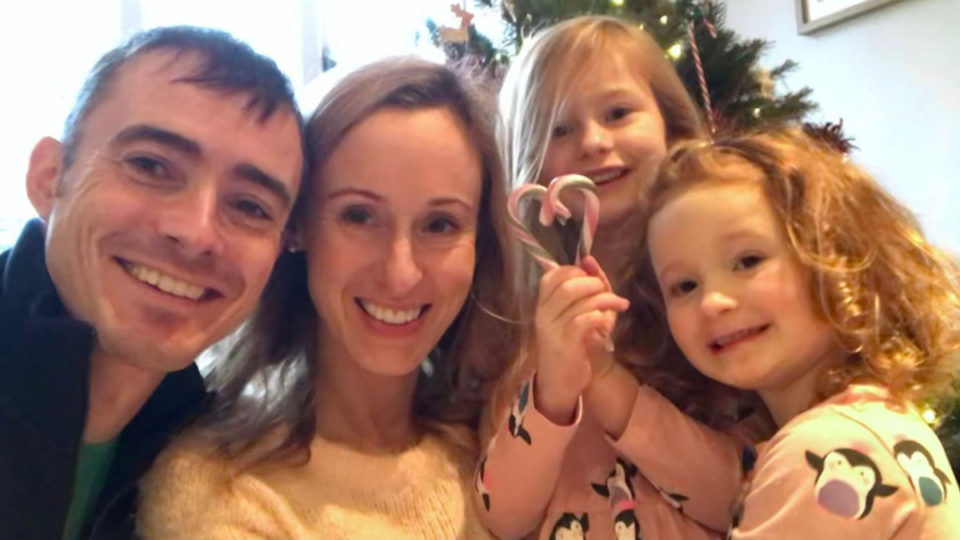 Laura and her family