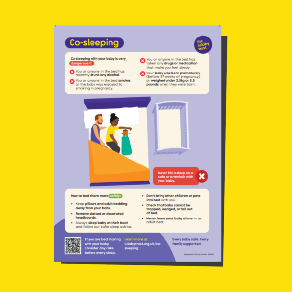 Screenshot of the bed-sharing poster