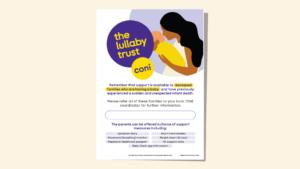 CONI poster 2, with information about CONI and space to insert the name of the local CONI coordinator.