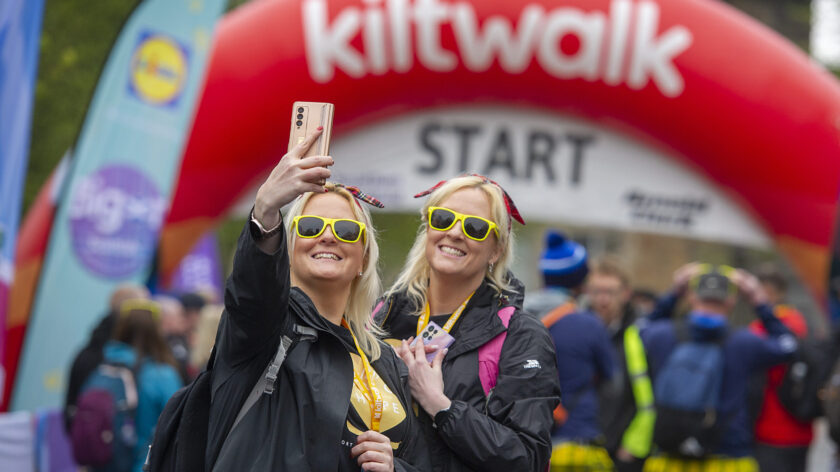 Image of Kiltwalk sign