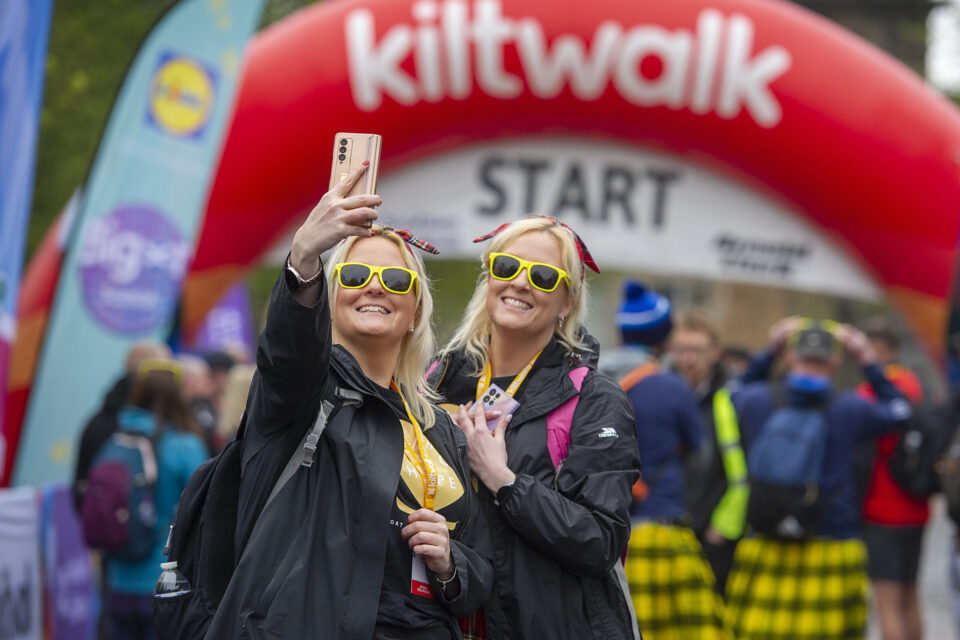 Image of Kiltwalk sign