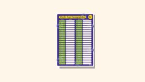 World cup sweepstake poster