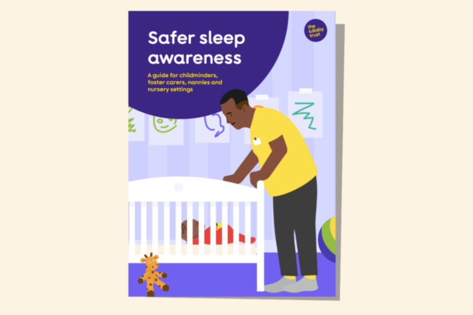 Screenshot of booklet for early years settings