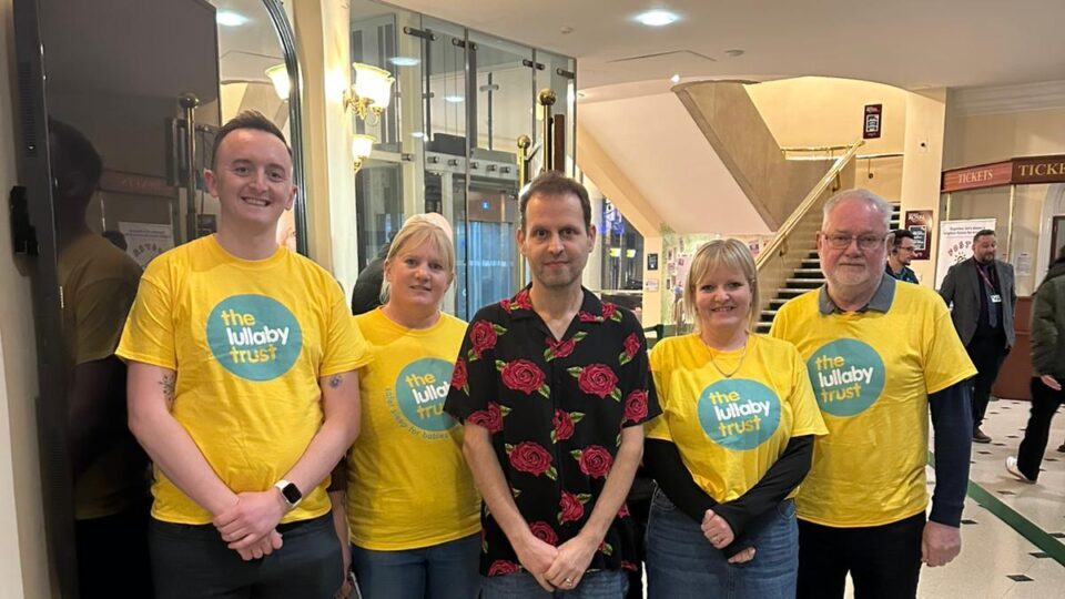 Adam Kay volunteers