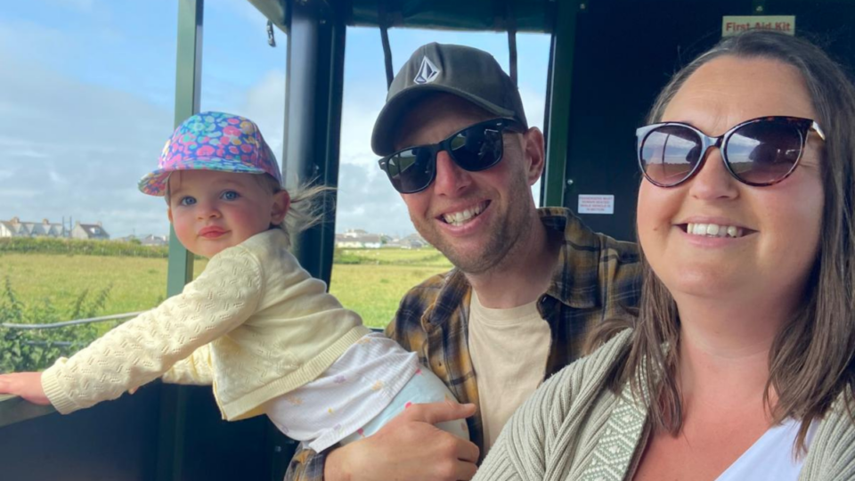 Craig and Sarah with Isabelle