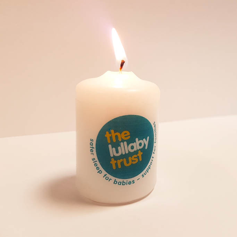 Baby Loss Awareness Week candle